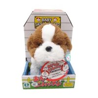 Chú chó biết sủa biết đi Baby Saint Bernard Toy