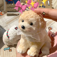 Chú chó dễ thương Trang trí bàn quà tặng Squishy tăng chậm