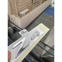 Chữ dán Z4 - Tem xe Z4 bmw - Logo Z4 - biểu tượng z4 bmw