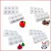 Chủ Đề Giáng Sinh Khuôn Bộ Sưu Tập Đêm Giáng Sinh Trái Cây Apple Mousse Bánh Khuôn Làm Kem Khuôn Silicon