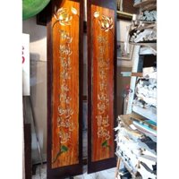 Chữ điêu khắc trên gỗ