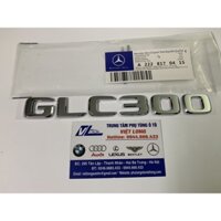 Chữ GLC300 - GLC250 - GLC200 - Tem Dán nổi mercedes Glc300