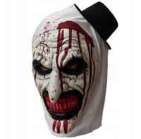 Chú hề COSPLAY TERRIFIER - Mặt nạ Halloween bằng cao su (silicone) cho mặt hoặc đầu
