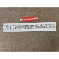 Chữ kompressor c180 , tem c180 kompressor , Logo kompressor c180