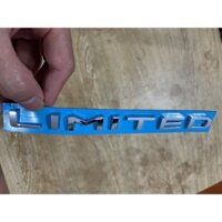 Chữ [logo] LIMITED dán sau xe Ford Ranger, Everest ( KT: 19cm x 1.4cm )