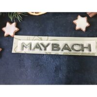 Chữ May Bach Mercedes, Tem May Bach, Logo May Bach