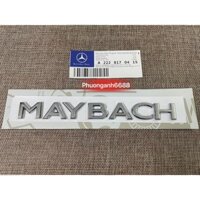 Chữ maybach s500 S450 S550 s600 , Tem maybach mercedes