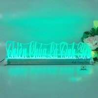 Chữ MiCa Công Giáo - Chữ Điện MiCa Thiên Chúa Là Tình Yêu Đèn Led 7 Màu ( 30cm 40cm 50cm ) - trang trí bàn thờ