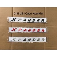 Chữ nắp capo xpander