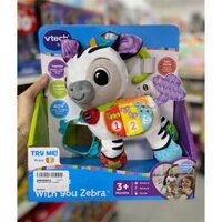 Chú ngựa vằn bằng bông 5508 VTech Baby Take Me With You Learning Toy - Zebra
