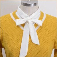 Chu Nữ Mới Cổ Áo Sơ Mi Giả Cổ Phối Vintage Có Thể Tháo Rời Cổ Giả Colla