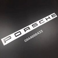 chữ porsche , tem porsche cayenne , panamera , turbo ,718,macan, porsche 4s