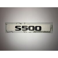 Chữ S500 , tem s500 mercedes , logo s500