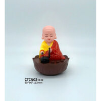 Chú tiểu gõ mõ tụng kinh niệm Phật có nhạc 🌸🌸