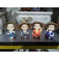 Chú Tiểu Nón Rơm Size 8CM