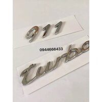 chữ Turbo 911 porsche , tem turbo 911 porsche , Logo 911 turbo