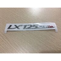 Chữ Vespa LX 125 3vie