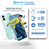 [Chưa Kích Hoạt] Điện Thoại Samsung Galaxy A06 4GB/128GB Chính Hãng | Pin 5000 mAH, Sạc Nhanh 25W