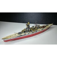 Chưa Ráp Mô Hình Thép 3D Tàu Chiến Thiết Giáp Hạm Nhật Bản Piececool Kongou Battleship