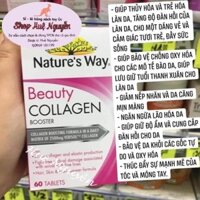 [CHUẨN AIR] Collagen viên Nature's Way Beauty Collagen Booster 60 viên - Xuất xứ Úc