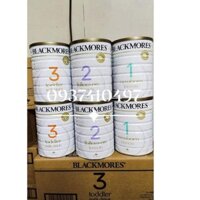 Chuẩn air Sữa Blackmores nội địa Úc số 1 2 3 900 gram