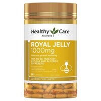 [Chuẩn air] Sữa ong chúa Healthy Care Royal Jelly 1000 365 viên