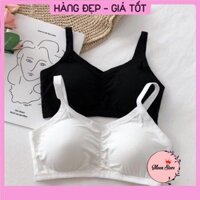 Chuẩn Áo lót bra 3 dây cotton, áo lót không gọng chuẩn
