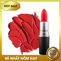 (chuẩn auth) (chuẩn auth) Son Mac Màu Lady Danger - Đỏ Cam chính hãng