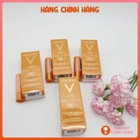 [Chuẩn Auth] Kem chống nắng Vichy SPF 50 - Tặng kèm son dưỡng - Kem chống nắng Vichy không gây nhờn rít 50ml