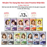 (Chuẩn Auth+video mua hàng)Thuốc nhuộm tóc Liese Kao Chính Hang nhật Bản dạng tạo bọt của Kao Prettia - Marin Japan Shop