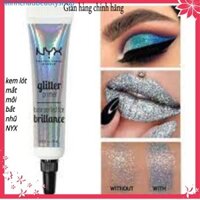 {chuẩn Auth}Kem Lót nhũ Mắt & Môi Nyx Glitter Primer 10ml Giúp Bám Màu Lâu Trôi Chính hãng