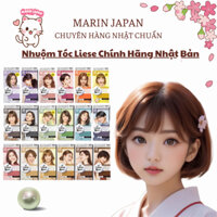 (Chuẩn Auth)Thuốc nhuộm tóc dạng bọt của Kao Liese Prettia Nhật Bản