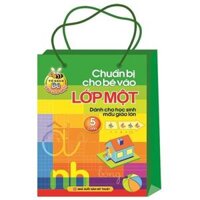 Chuẩn Bị Cho Bé Vào Lớp Một - Dành Cho Hs Mẫu Giáo Lớn Túi 5 Cuốn