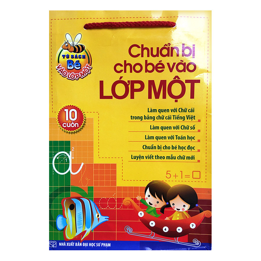 Chuẩn Bị Cho Bé Vào Lớp Một (Bộ 10 Cuốn)