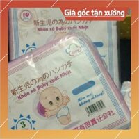 [Chuẩn] Combo 10 gói khăn xô, khăn sữa 3 lớp, 10 chiếc/ gói