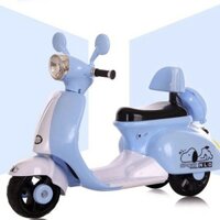 (Chuẩn Giá) Xe máy điện Vespa Cún 3279 3 bánh chân ga cho trẻ em trên 2 tuổi (Có kèm sạc)