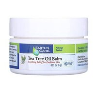 {CHUẨN MỸ] DẦU TRÀM TRÀ  Earth's Care, Tea Tree Oil Balm, 0.12 oz (3.4 g)