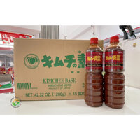 [Chuẩn Nhật] Sốt Ướp KIMUCHI BASE (Kimchi) Nhật Bản 1.2L (Dùng ướp đồ nướng/ kimchi/ hầm/ nước chấm)