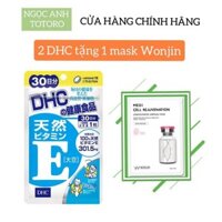 [CHUẨN NHẬT] Viên Uống DHC Vitamin E Nhật Bản 30 Ngày (30 viên ) tặng mặt nạ Wonjin