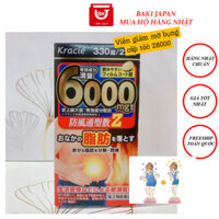 [Chuẩn Nhật] Viên uống giảm cân giảm mỡ bụng z6000mg SELECT KRACIE 330 Viên Nhật Bản