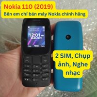 [CHUẨN ZIN] Điện thoại Nokia 110 (2019) 2 SIM, loa to sóng mạnh điện thoại giá rẻ