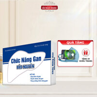 Chức năng gan Bảo Nguyên 30 viên giúp giải nhiệt, bổ gan , tăng cường hổ trợ chức năng gan  Sắc Ngọc Khang