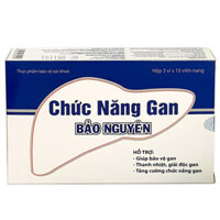 Chức Năng Gan Bảo Nguyên, hỗ trợ giúp thanh nhiệt, giải độc gan và bảo vệ gan