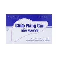 Chức Năng Gan Bảo Nguyên