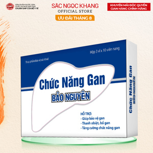 Chức năng gan Bảo Nguyên