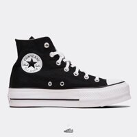 Chuck Taylor All Star Canvas Platform Black High Top 560845C Giày Thể Thao Đế Cao