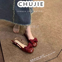 CHUJIE dép sandal nữ đi chơi dép bánh mì đế cao dép quai giày đế cao dép ulzzang 2024NEW mẫu mới Thể thao và thời trang Hiện đại Phóng khoáng Đế êm FDL2450IS9 20Z240515