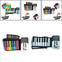 chulisia Roll up Piano Roll Out Bàn phím đàn Piano điện tử Nhẹ chắc chắn