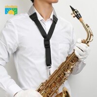 chulisia Saxophone Sax Co Giãn Dây Đeo Cổ Silicon Có Móc Khóa Co Giãn