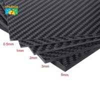 chulisia Tấm bảng sợi Carbon ballisia 3K cho bộ máy bay không người lái DIY